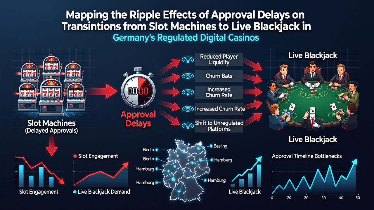 Darstellung von Verarbeitungszeiten bei Spielübergängen in deutschen Casinos