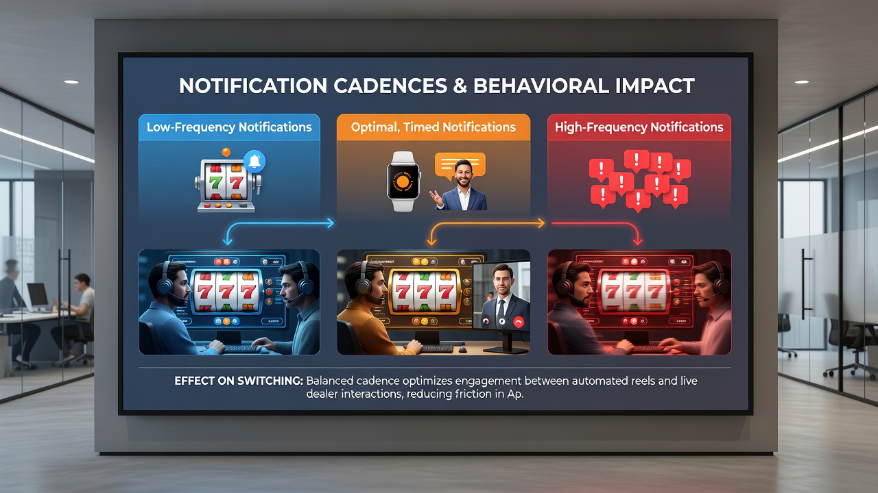 Live-Dealer-Interaktionen in mobilen Apps mit Benachrichtigungssteuerung